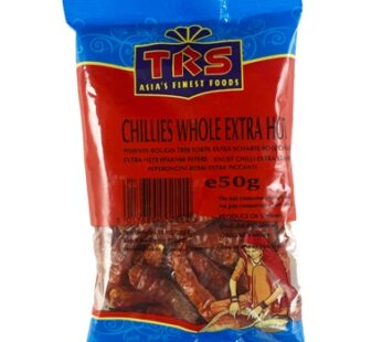 TRS Chillies Whole Extra Hot – শুকনা মরিচ – 50 gm