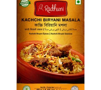 Authentic Bangladeshi Flavor: Radhuni Kachchi Biryani Masala – 40gm Pack