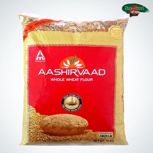 Aashirvaad whole wheat flour 10 kg