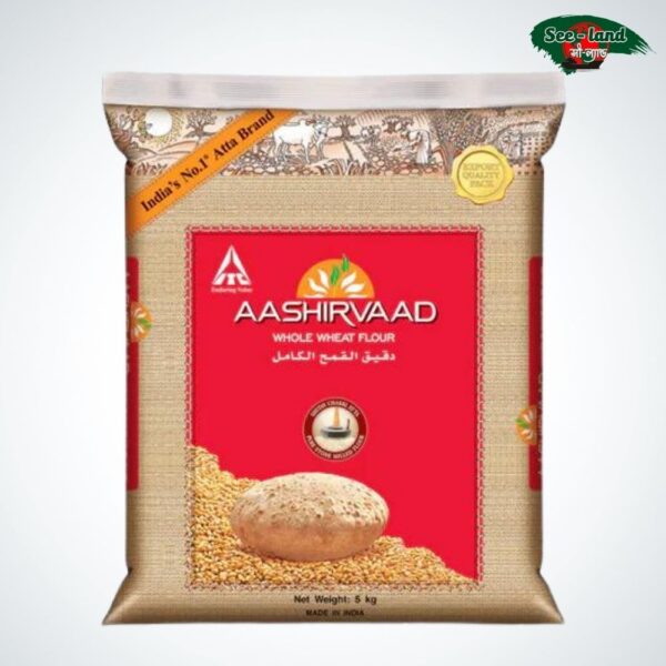 Aashirvaad whole wheat flour 5 kg