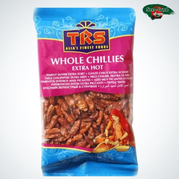 TRS Whole Chillies Extra Hot 50 gm