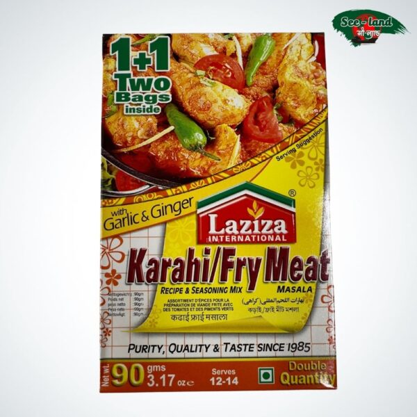 Laziza Karadhi / Fry Meat Masala 90gm