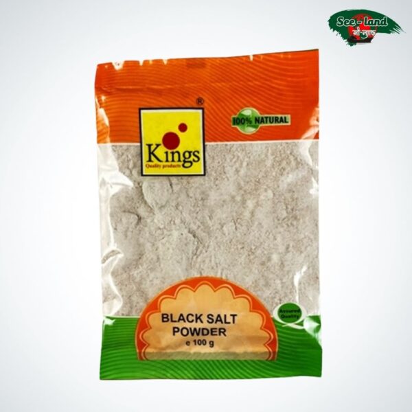 Kings Black Salt Powder 100 gm