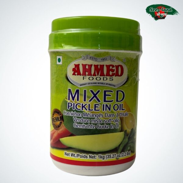 Ahmed Foods Mixed Pickle in Oil 1 kg