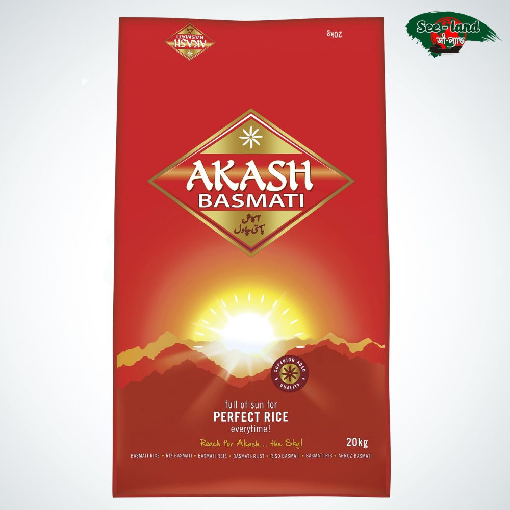 Akash Basmati Rice 20 kg ( Very Good Rice) - SeeLand Online