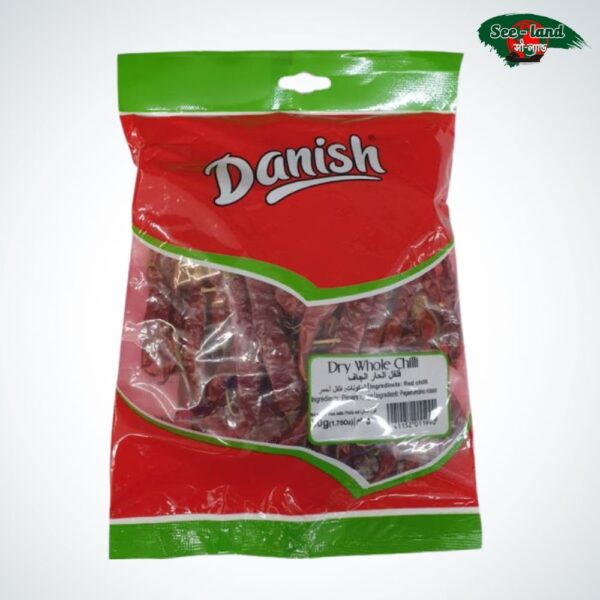 Danish Whole Spice Chili 50 gm